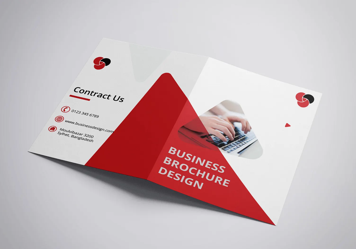 Business Brochure Red — Print Design