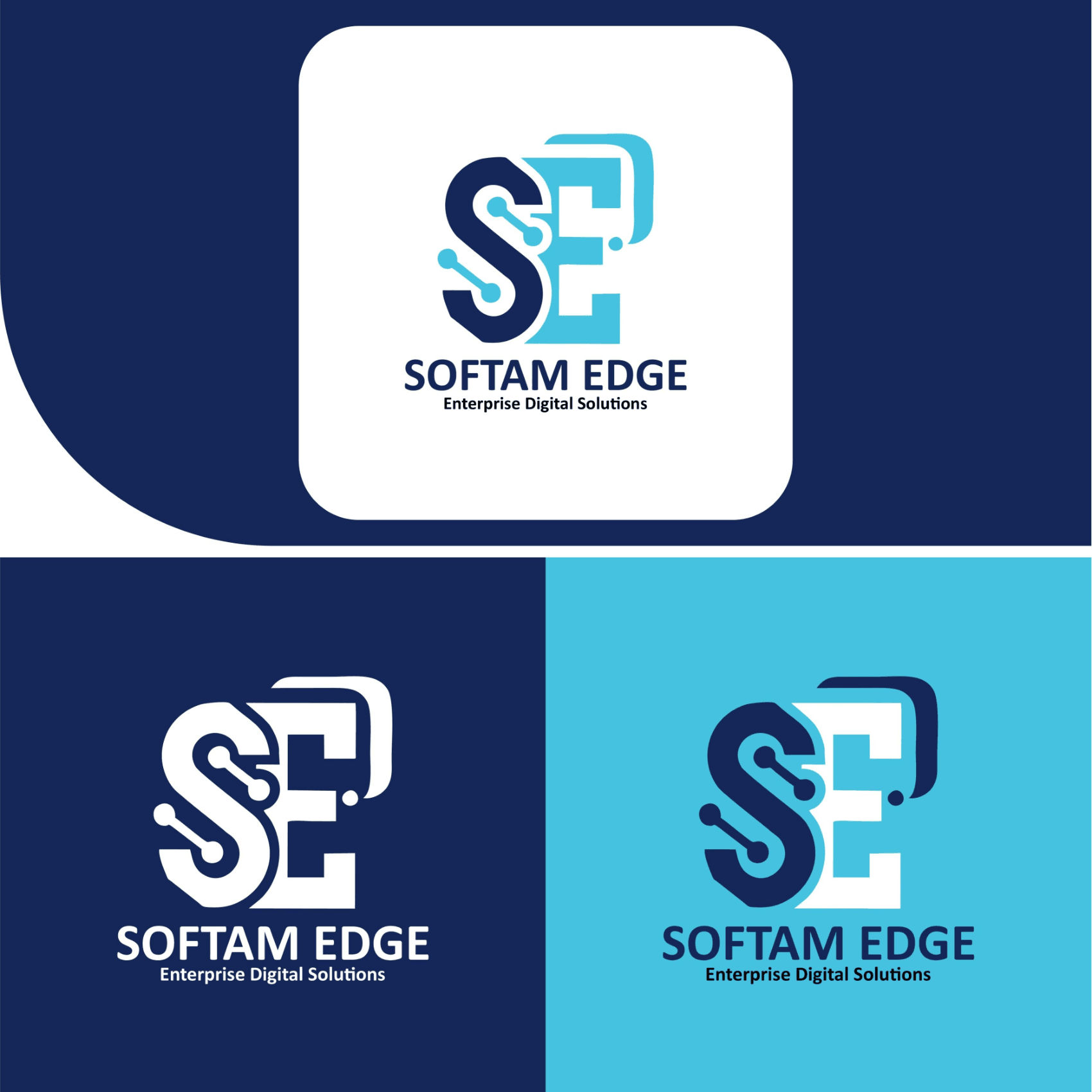 Softam Edge — Logo Design